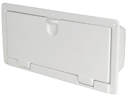 Κορυφαίο λευκό γυαλισμένο ABS 540 x 244 x 116 mm